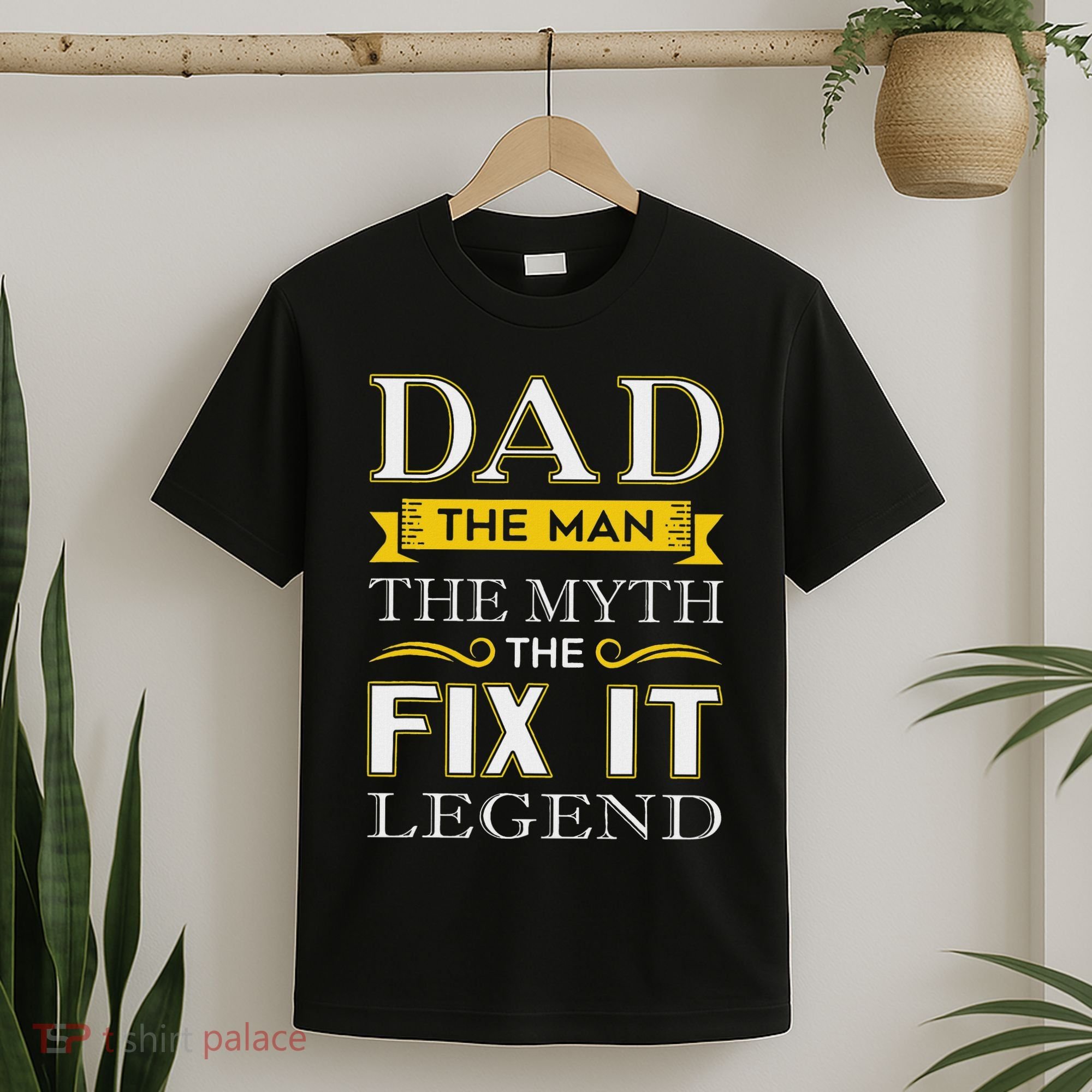 Mr Fix It Dad Fathers Day Handy Man T-Shirt