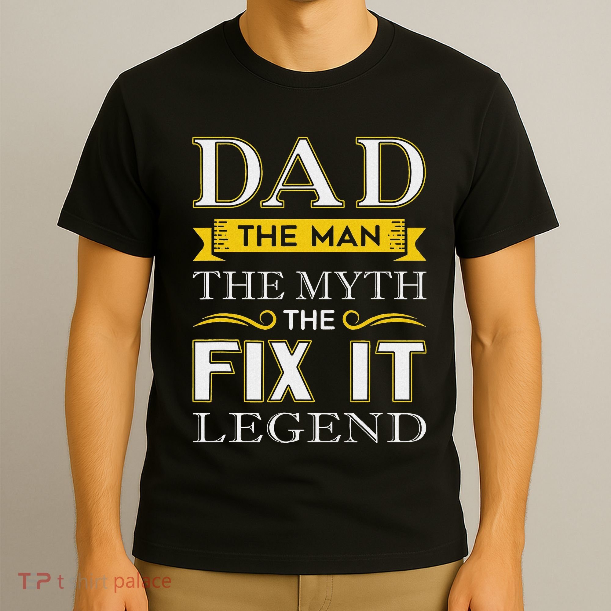Mr Fix It Dad Fathers Day Handy Man T-Shirt