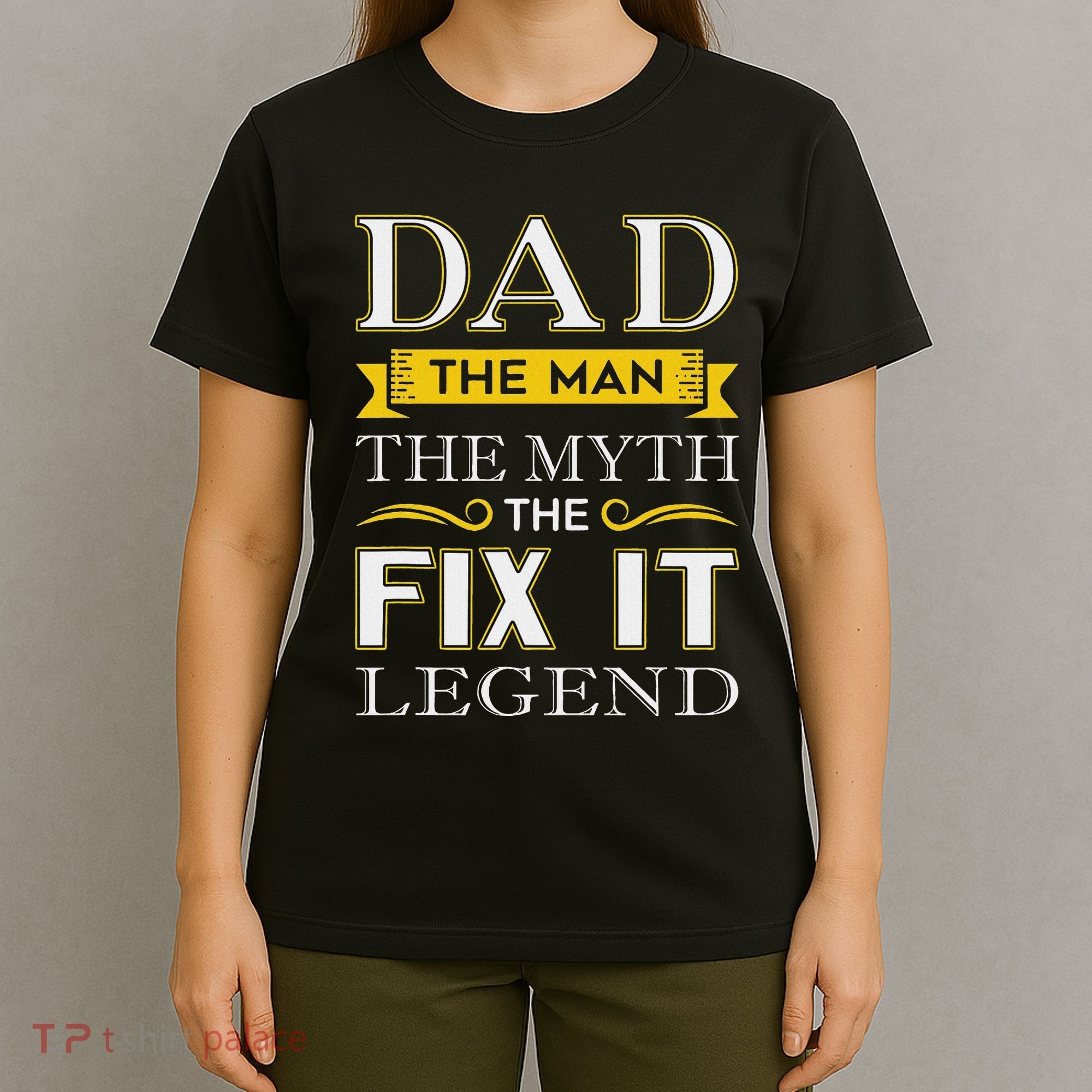 Mr Fix It Dad Fathers Day Handy Man T-Shirt