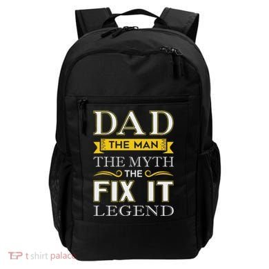 Mr Fix It Dad Fathers Day Handy Man Backpack