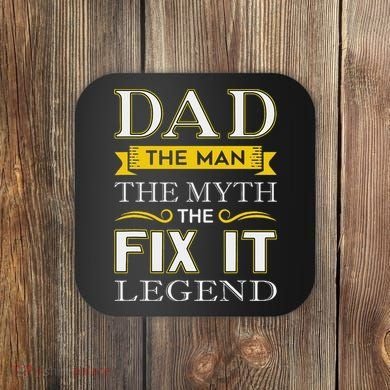 Mr Fix It Dad Fathers Day Handy Man Coaster
