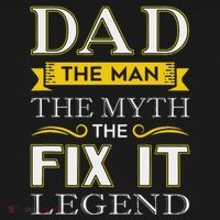 Mr Fix It Dad Fathers Day Handy Man Coaster thumb 2