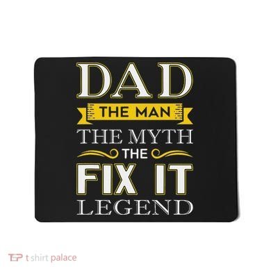 Mr Fix It Dad Fathers Day Handy Man Mousepad