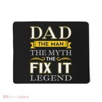 Mr Fix It Dad Fathers Day Handy Man Mousepad thumb 0