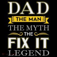Mr Fix It Dad Fathers Day Handy Man Mousepad thumb 1