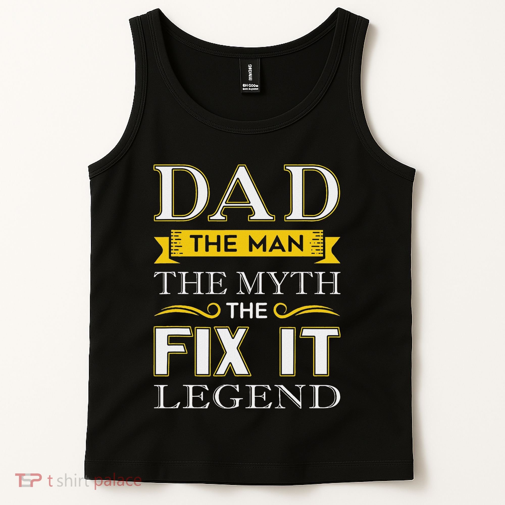 Mr Fix It Dad Fathers Day Handy Man Tank Top