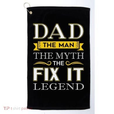 Mr Fix It Dad Fathers Day Handy Man Golf Towel