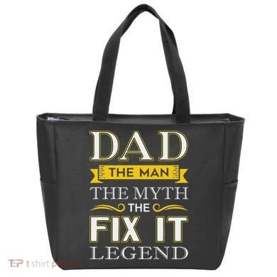 Mr Fix It Dad Fathers Day Handy Man Tote Bag