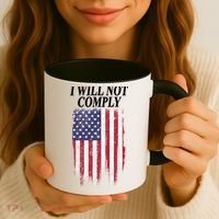 Medical Freedom I Will Not Comply No Mandates Coffee Mug thumb 3