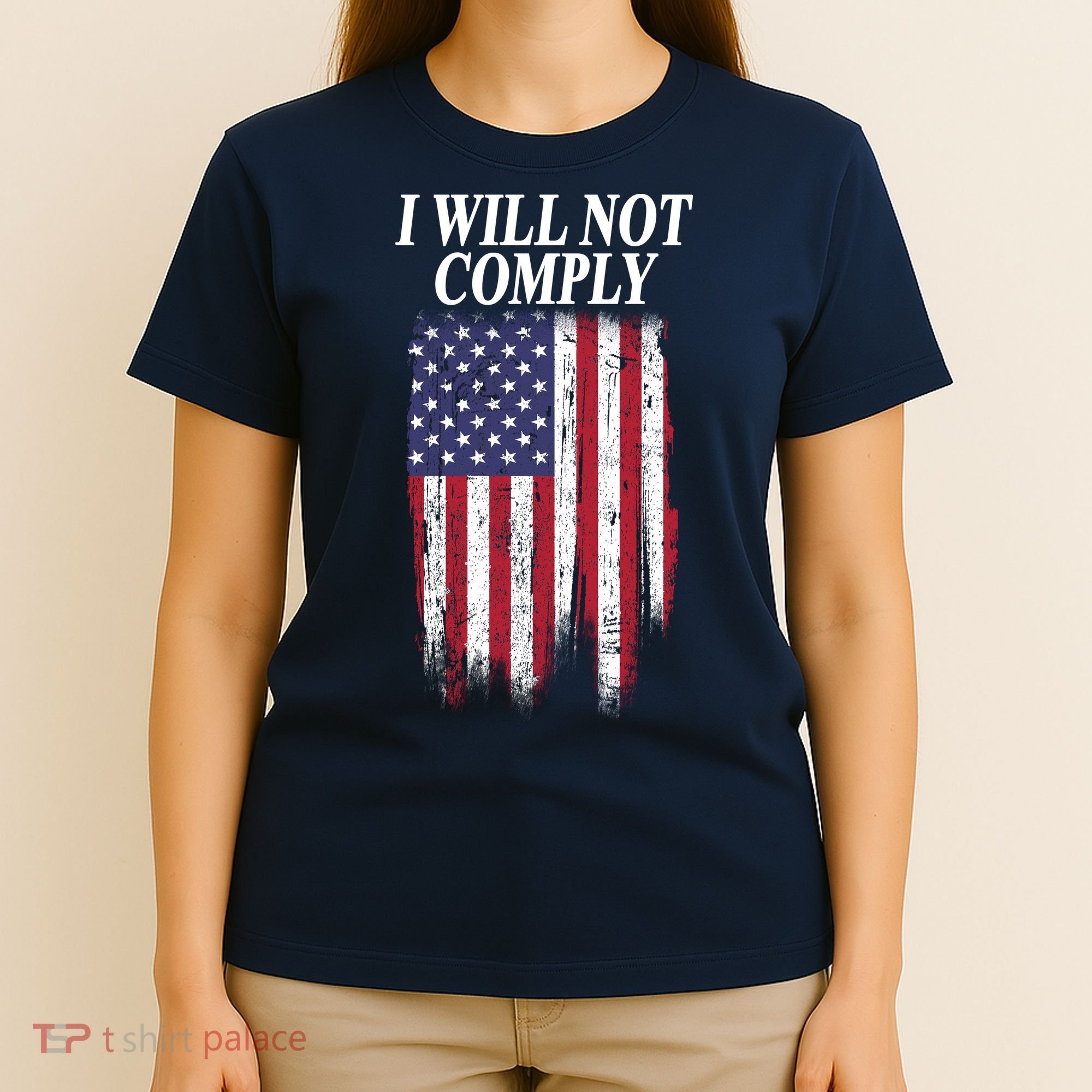 Medical Freedom I Will Not Comply No Mandates T-Shirt