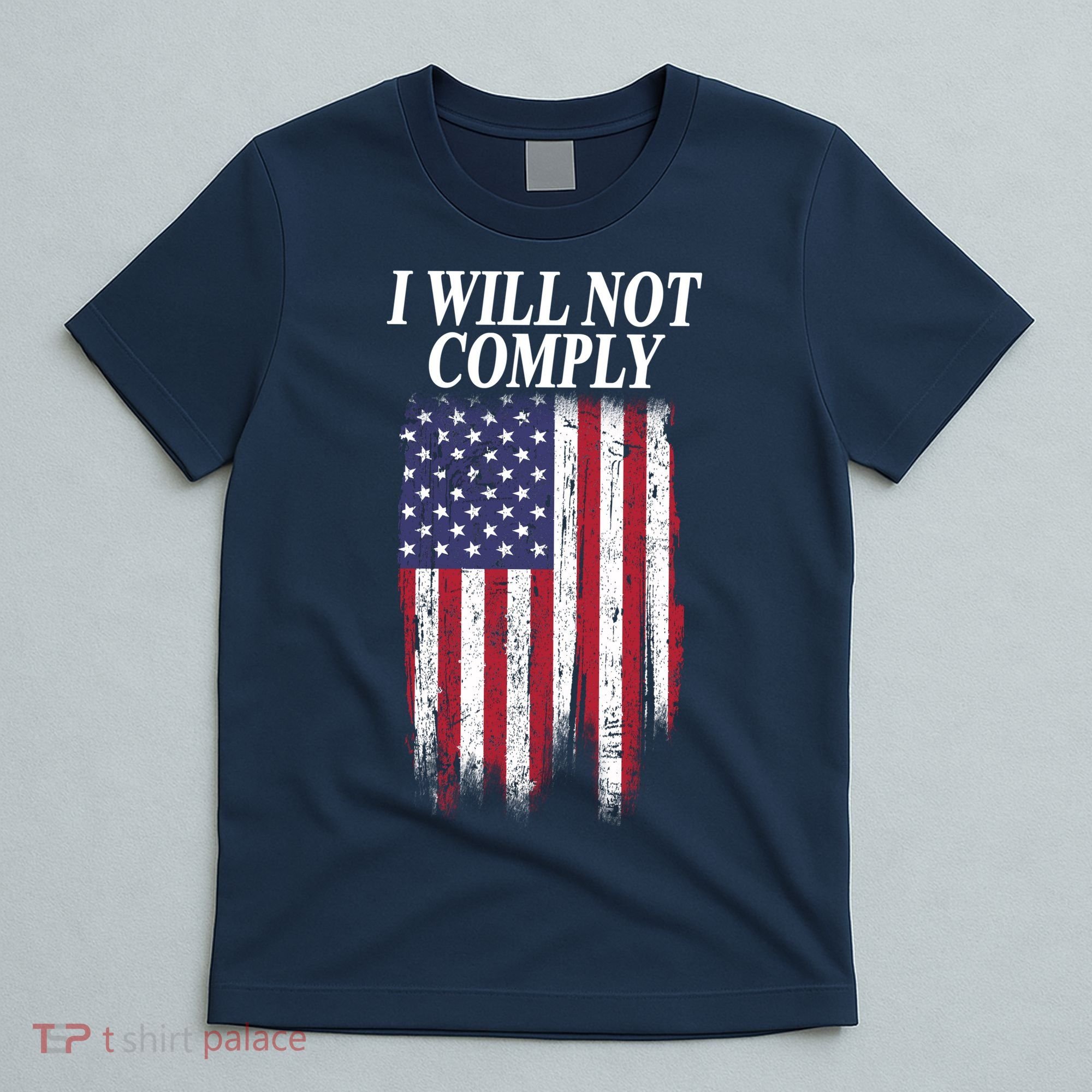 Medical Freedom I Will Not Comply No Mandates T-Shirt