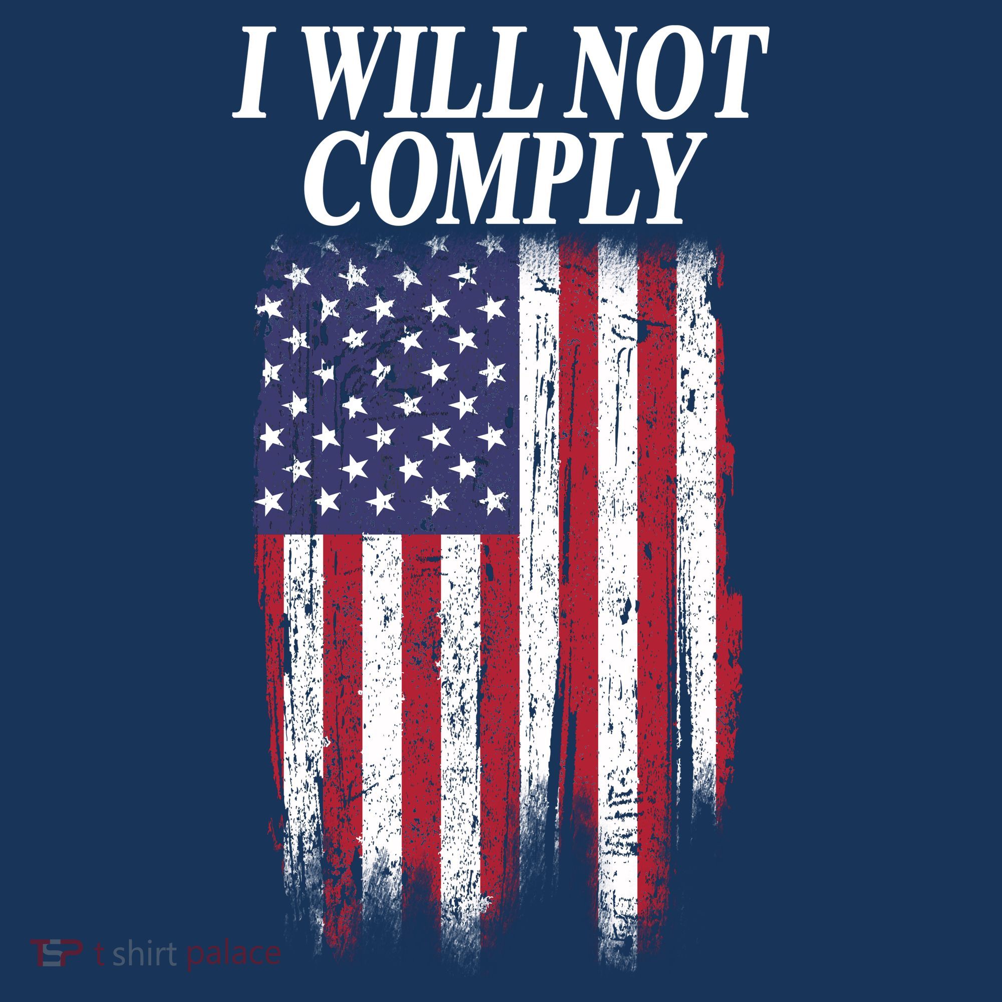 Medical Freedom I Will Not Comply No Mandates T-Shirt