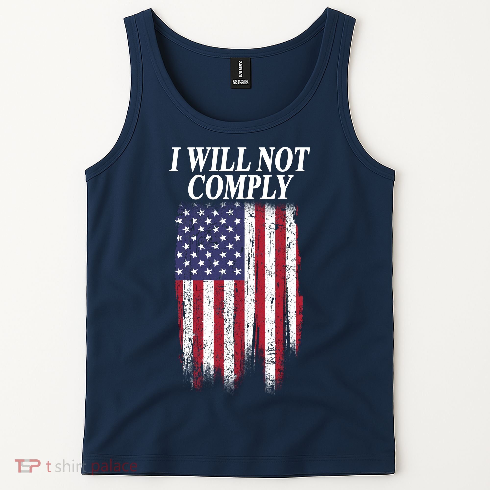 Medical Freedom I Will Not Comply No Mandates Tank Top