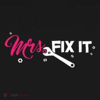 Mrs. Fix It For Handywoman Or Wife Who Likes To Fix T-Shirt thumb 7