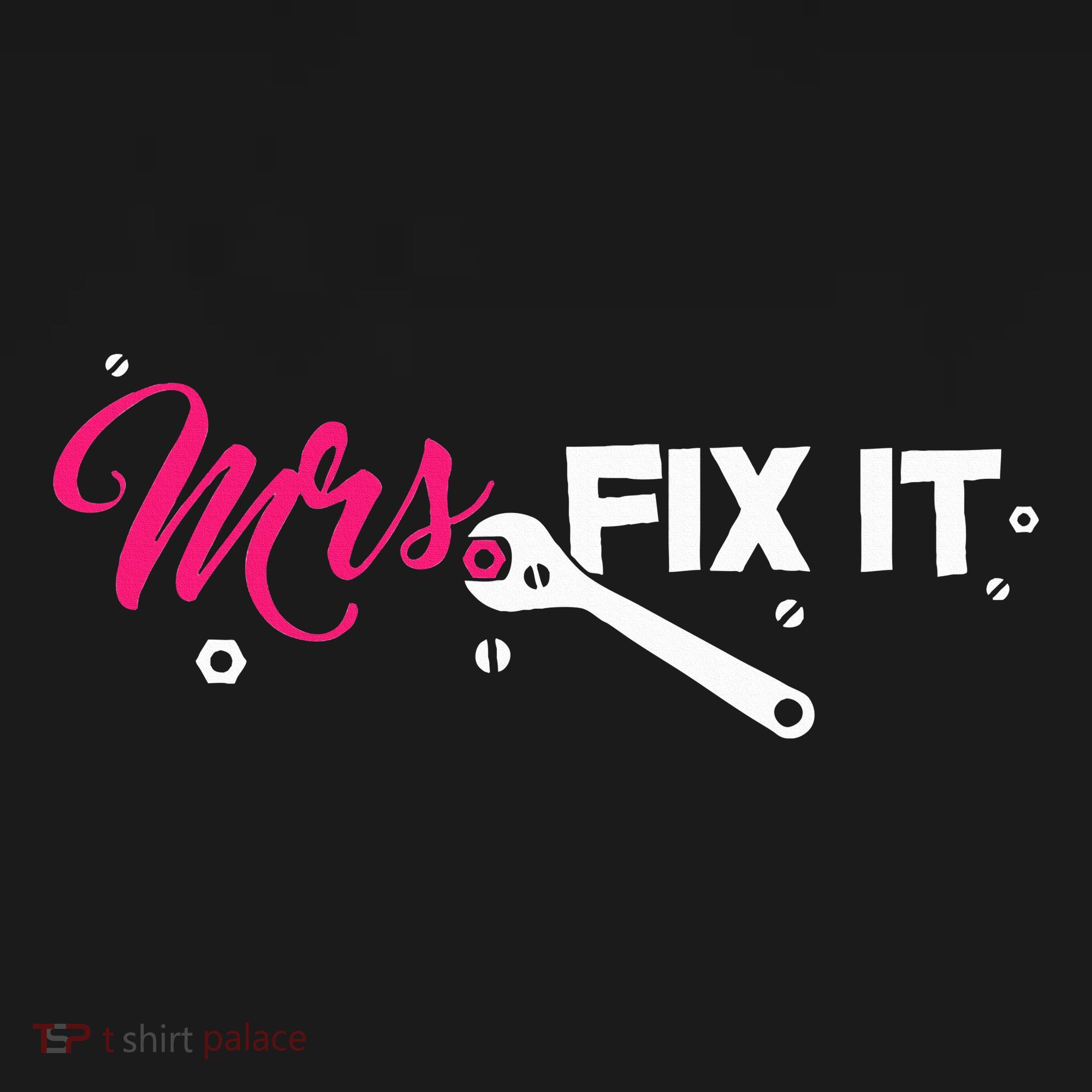 Mrs. Fix It For Handywoman Or Wife Who Likes To Fix Women's Tank Top