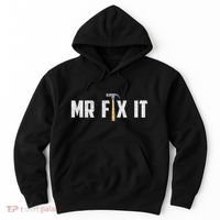 Mr Fix It Dad FatherS Day Hand Tools Papa Daddy Funny Hoodie thumb 0