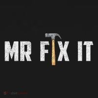 Mr Fix It Dad FatherS Day Hand Tools Papa Daddy Funny Apron thumb 3