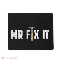 Mr Fix It Dad FatherS Day Hand Tools Papa Daddy Funny Mousepad thumb 0