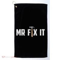 Mr Fix It Dad FatherS Day Hand Tools Papa Daddy Funny Golf Towel thumb 0