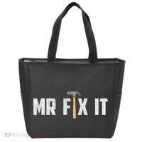 Mr Fix It Dad FatherS Day Hand Tools Papa Daddy Funny Tote Bag thumb 0
