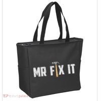 Mr Fix It Dad FatherS Day Hand Tools Papa Daddy Funny Tote Bag thumb 2