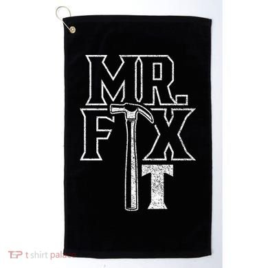 Mr Fix It Repair Overhaul Fixing Handy Gift Golf Towel