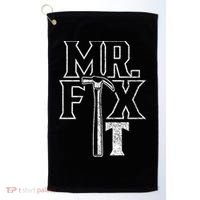 Mr Fix It Repair Overhaul Fixing Handy Gift Golf Towel thumb 0