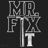 Mr Fix It Repair Overhaul Fixing Handy Gift Golf Towel thumb 3