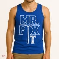 Mr Fix It Repair Overhaul Fixing Handy Gift Tank Top thumb 3