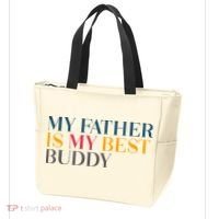 My Father Is My Best Buddy Cute Tote Bag thumb 3