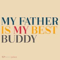 My Father Is My Best Buddy Cute Tote Bag thumb 4