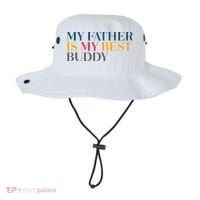 My Father Is My Best Buddy Cute Bucket Hat thumb 0