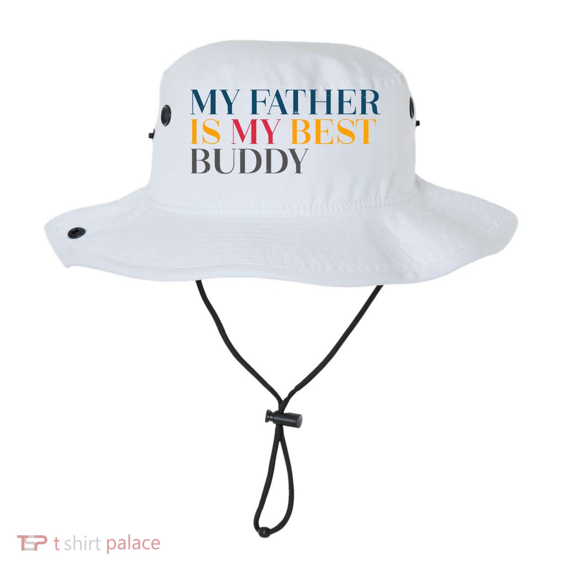 My Father Is My Best Buddy Cute Bucket Hat