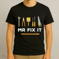 Mr Fix It Handyman T-Shirt thumb 3