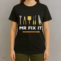 Mr Fix It Handyman T-Shirt thumb 4