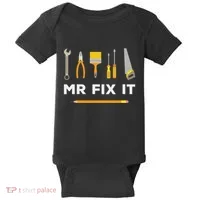 Mr Fix It Handyman Baby Bodysuit thumb 0
