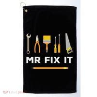 Mr Fix It Handyman Golf Towel thumb 0