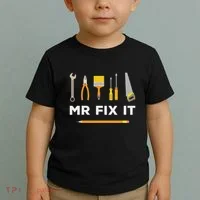 Mr Fix It Handyman Toddler T-Shirt thumb 2