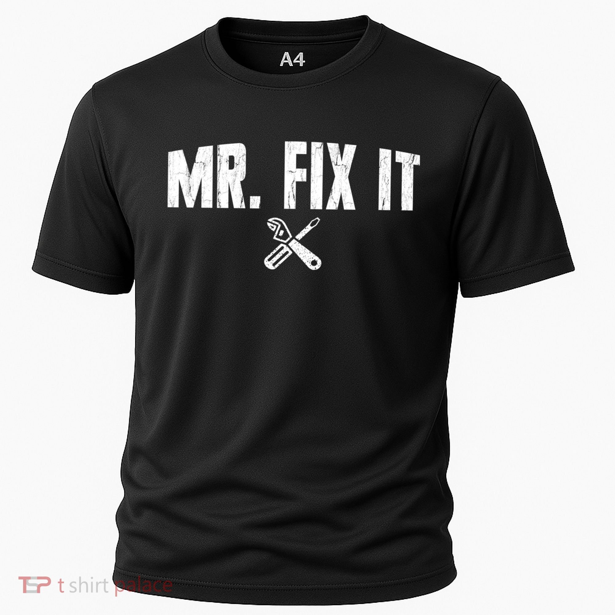 Mr Fix It Funny Cool Gift Cooling Performance Crew T-Shirt
