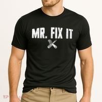 Mr Fix It Funny Cool Gift Cooling Performance Crew T-Shirt thumb 2