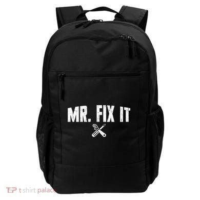 Mr Fix It Funny Cool Gift Backpack