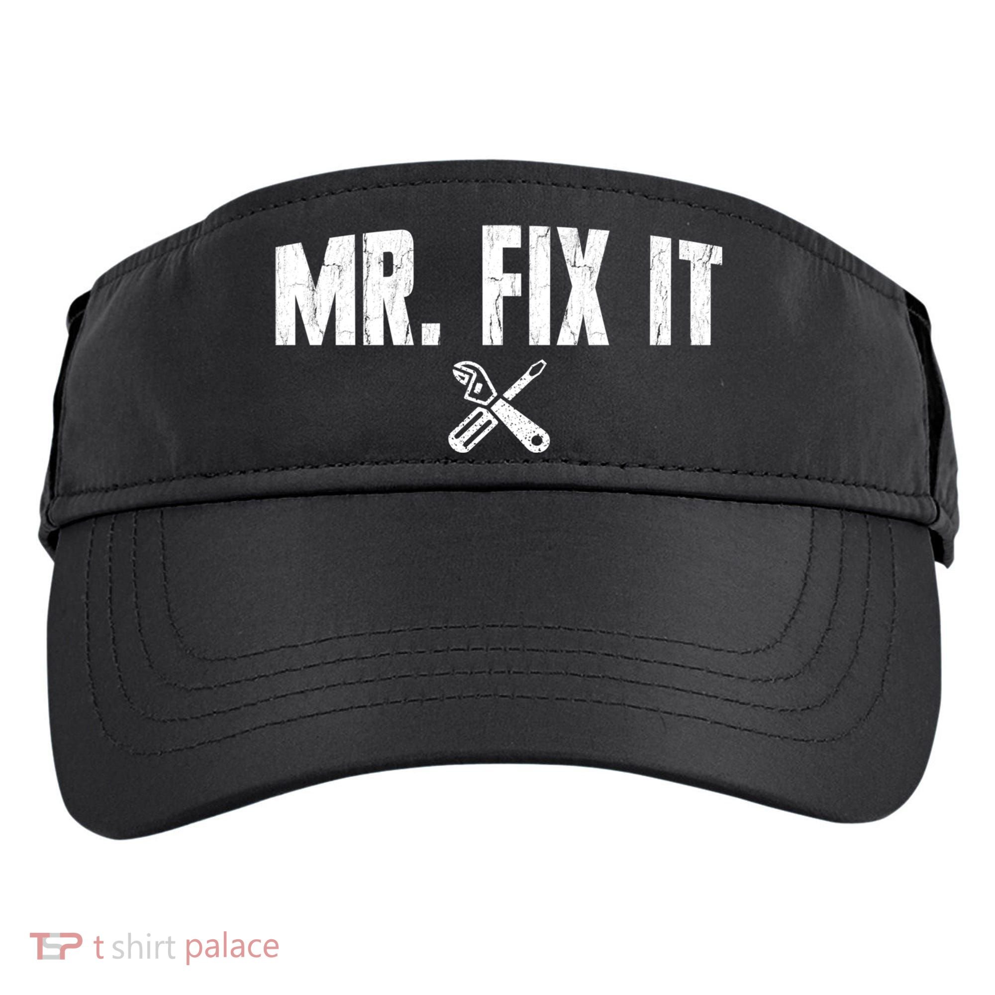 Mr Fix It Funny Cool Gift Adult Drive Performance Visor