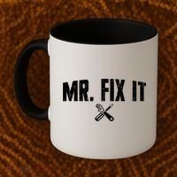 Mr Fix It Funny Cool Gift Coffee Mug thumb 2