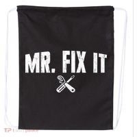 Mr Fix It Funny Cool Gift Drawstring Bag thumb 0