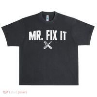 Mr Fix It Funny Cool Gift Urban Oversized Heavyweight T-Shirt thumb 0