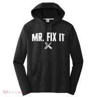Mr Fix It Funny Cool Gift Performance Fleece Hoodie thumb 0