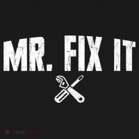Mr Fix It Funny Cool Gift Performance Fleece Hoodie thumb 2