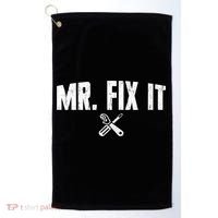 Mr Fix It Funny Cool Gift Golf Towel thumb 0