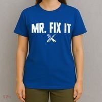 Mr Fix It Funny Cool Gift T-Shirt thumb 4