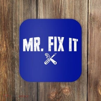 Mr Fix It Funny Cool Gift Coaster